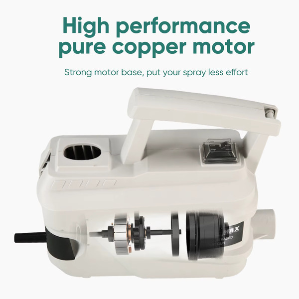 Pistola de pintura eléctrica batería 800w - Imagen 2